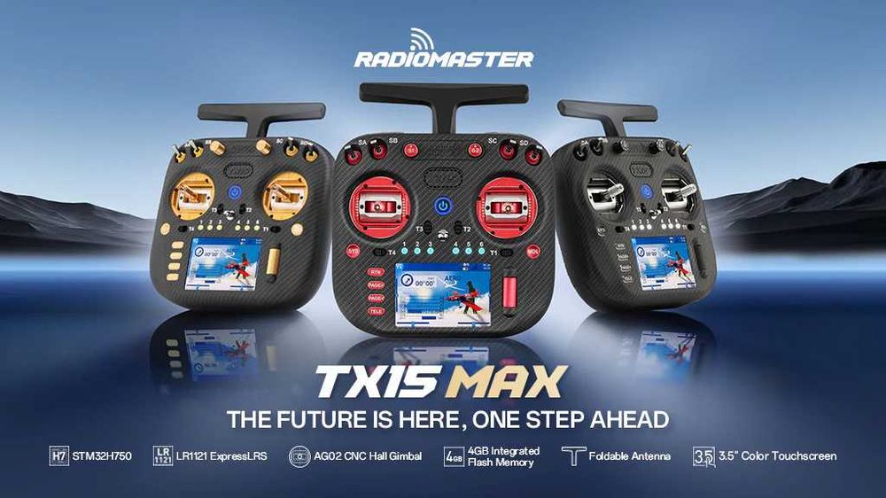 Пульт керування RadioMaster TX15 MAX Black