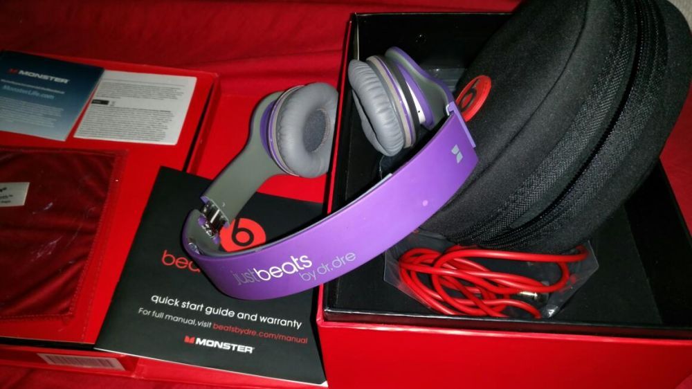 Beats audio edição limitada Justin Bieber.