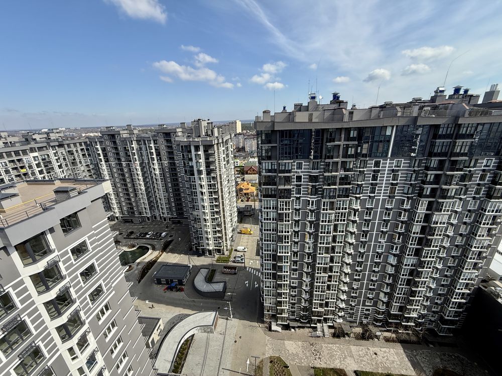 Пентхаус з панорамою на місто в ЖК Гранд Бурже + тераса