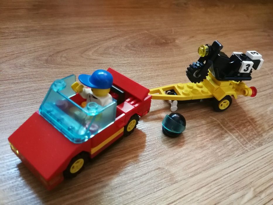 Klocki LEGO 6644 Samochód z przyczepką rok 1992