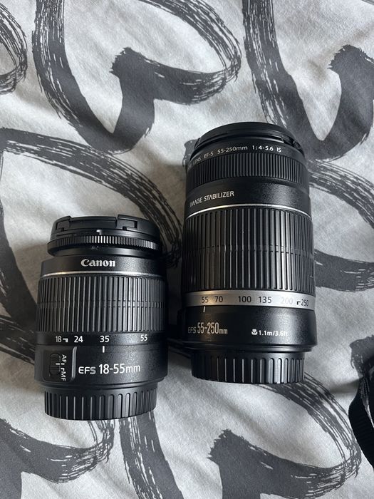 Canon 1300d c/ mala e acessorios