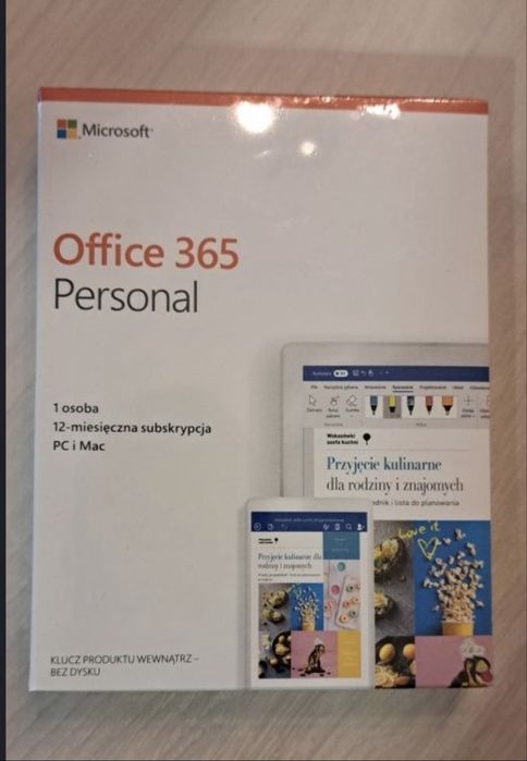 Microsoft offcie 365, Office 365 Personal Nowe Polskie