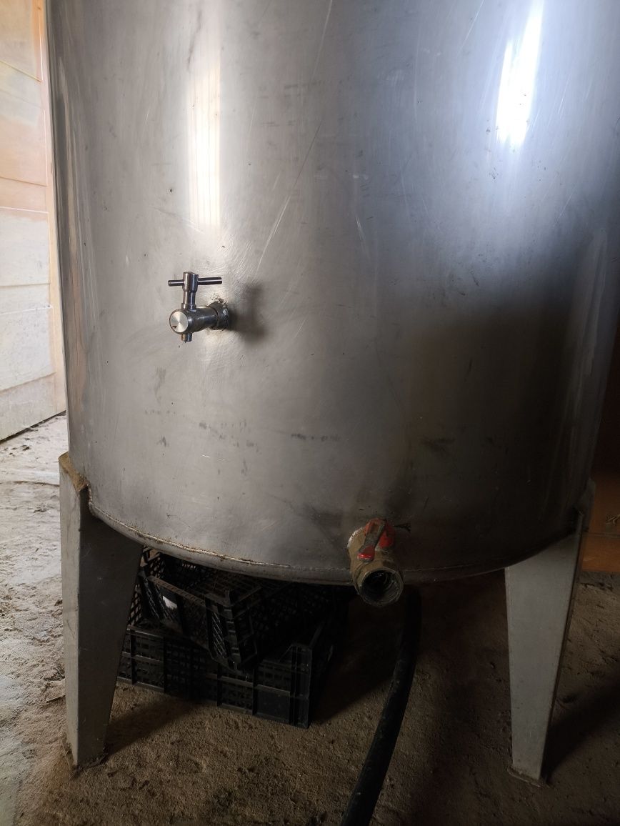 Cuba em Aço Inox de 500l