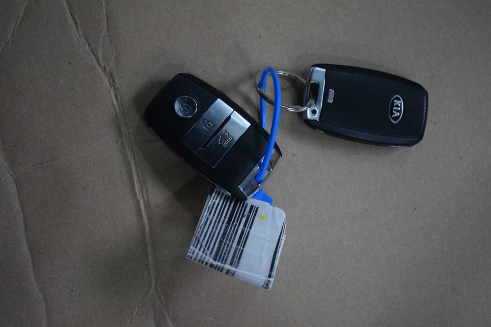 2X kluczyk pilot kia sportage III LIFT 15R KEYLESS