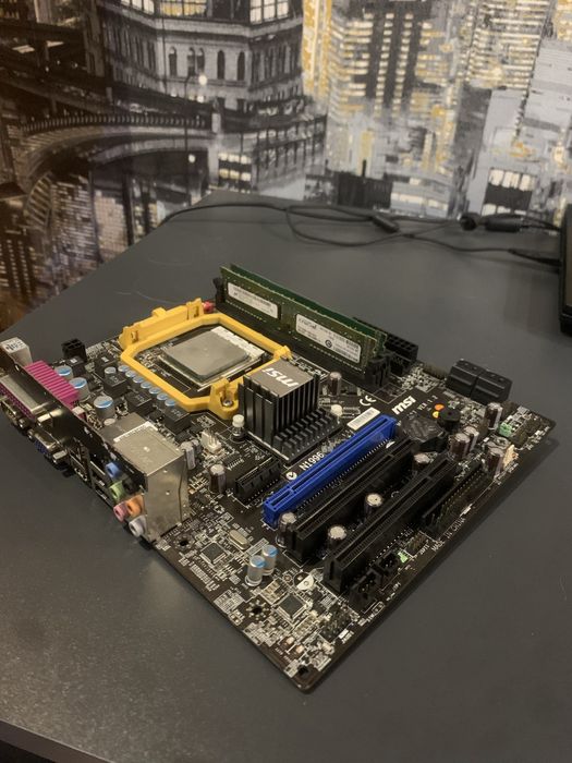 Комплект 4 ядра + 8 ГБ ОЗУ+ видеокарта