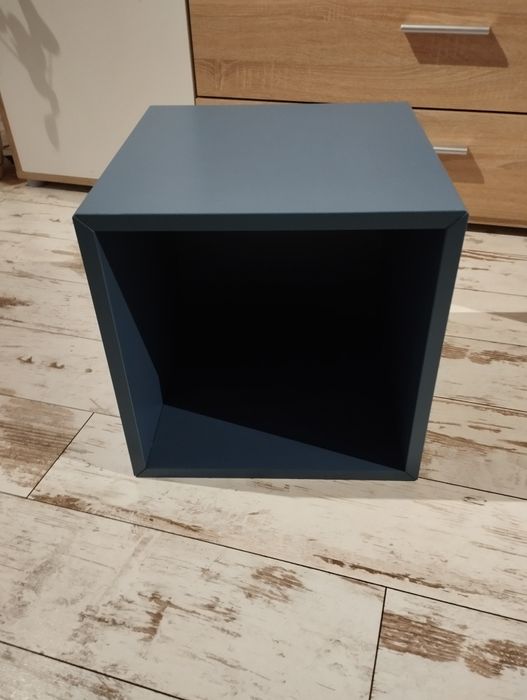 Granatowa półka/stolik IKEA Efekt
