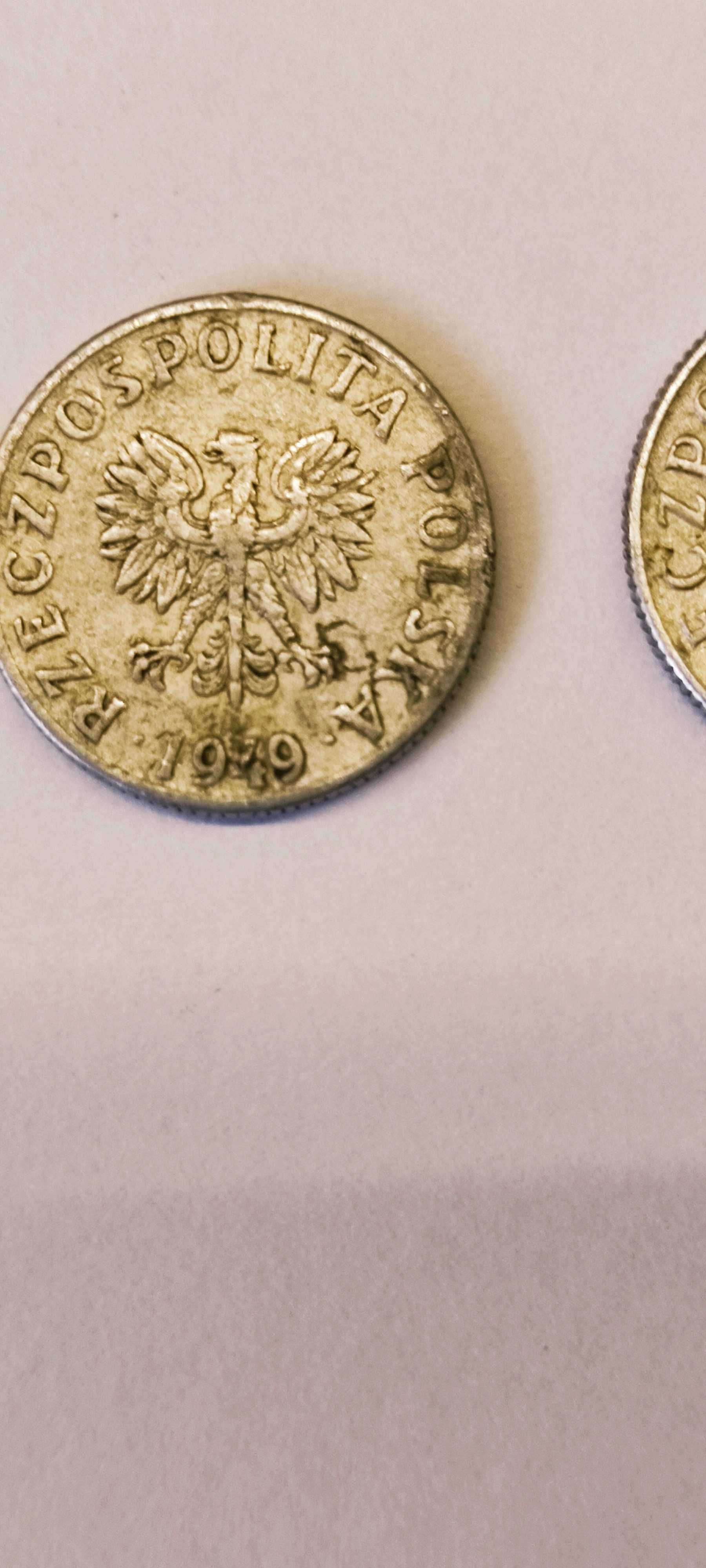 1gr.destrukt bez znak mennicy, 2×2gr 5gr  2×10gr z 1949 r  i 1974r bez