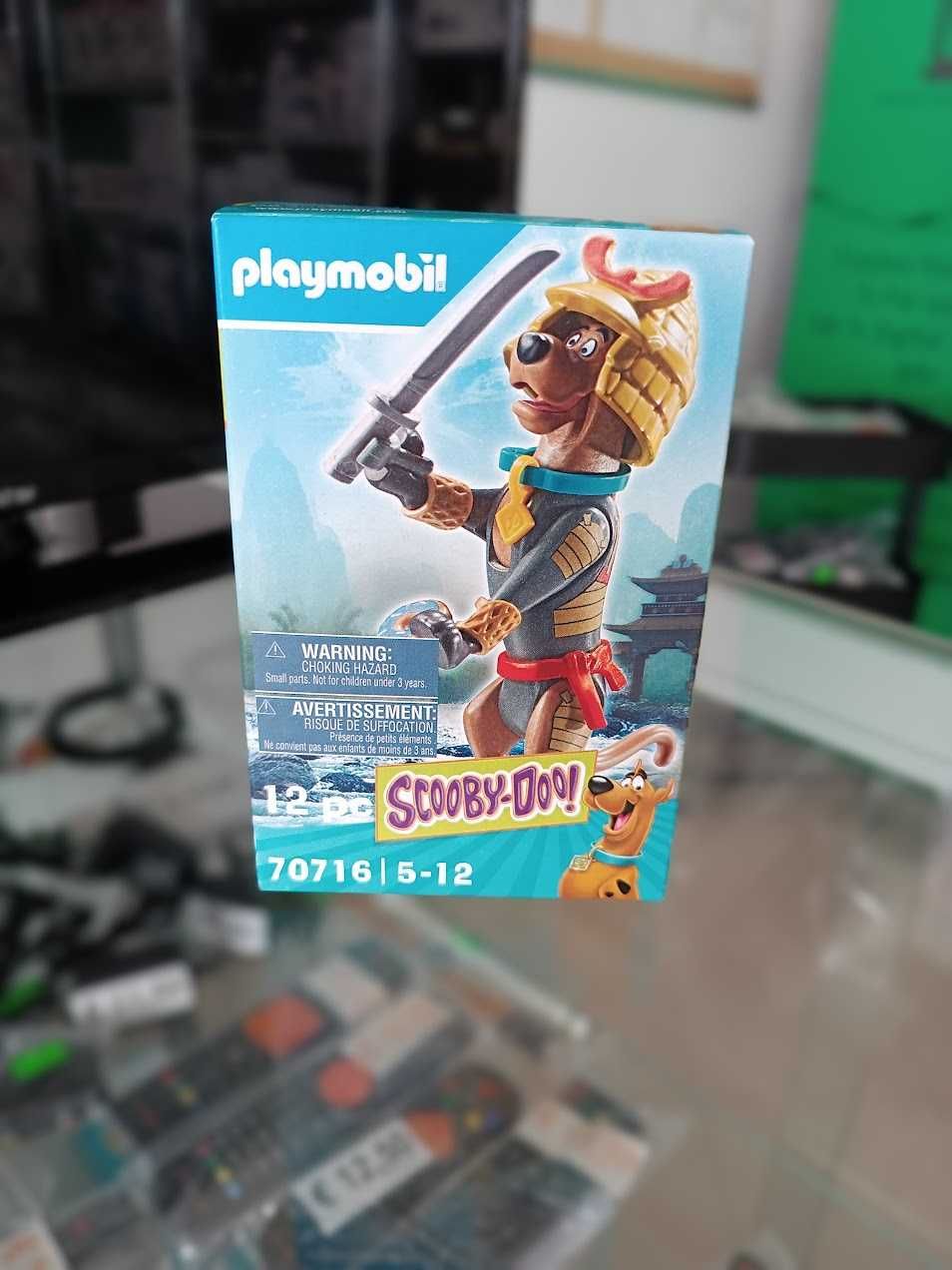 PROMO:Playmobil Scooby Doo Figura de Ação Samurai 70716