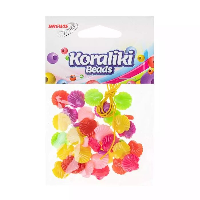 Koraliki do nawlekania muszelki. Brewis