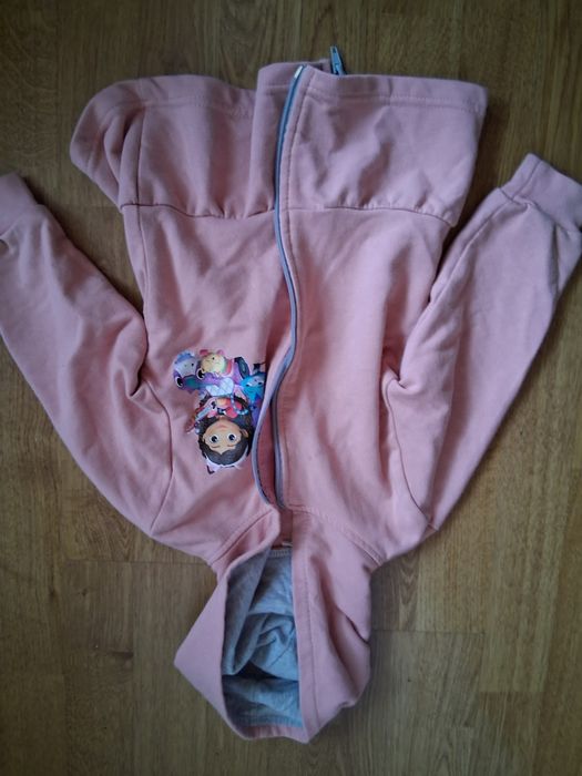 Bluza rozpinana dla dziewczynki rozmiar 104