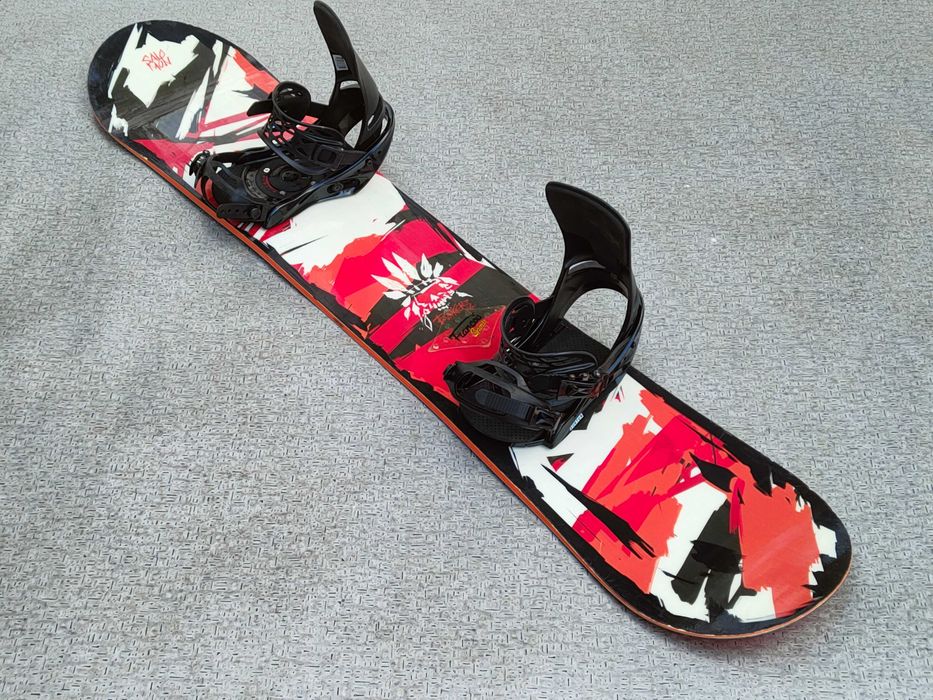 Fajna Deska all-mtn SALOMON BUNKER 146 cm + wiązanie BURTON! Wide