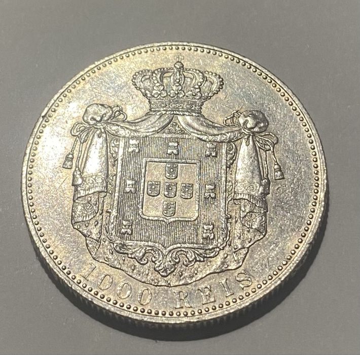 Moeda D CARLOS I - 1000 Reis 1899