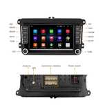 Rádio 2din Volkswagen skoda seat com GPS WiFi RDS Bluetooth NOVO