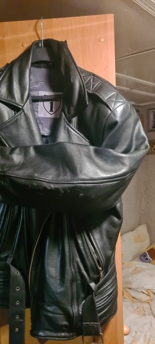 Kurtka skórzana męska