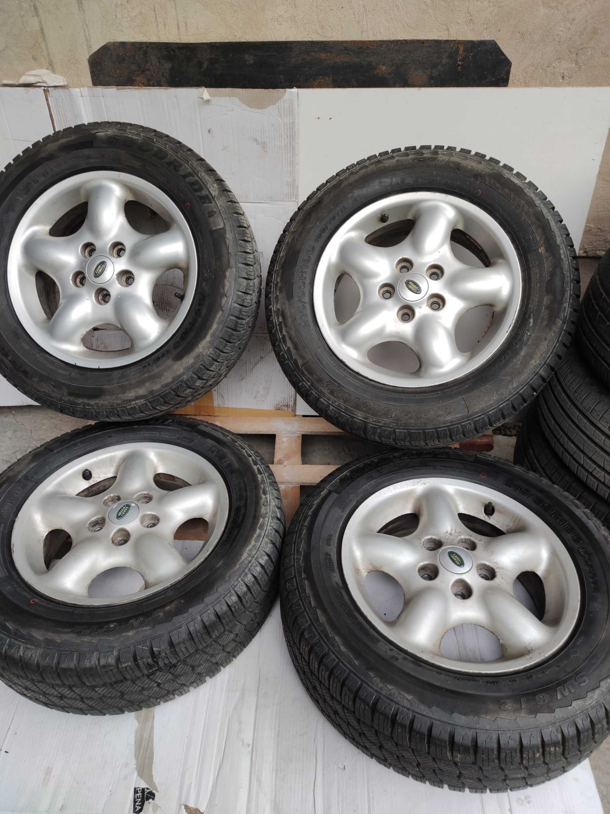 215/65 R16c Goodride Шини кола диски в зборі Land Rover Freelander