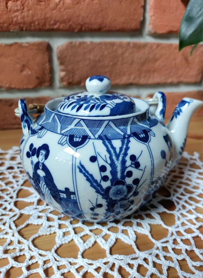 Zestaw ceramiczny do kawy lub herbaty motyw Japoński