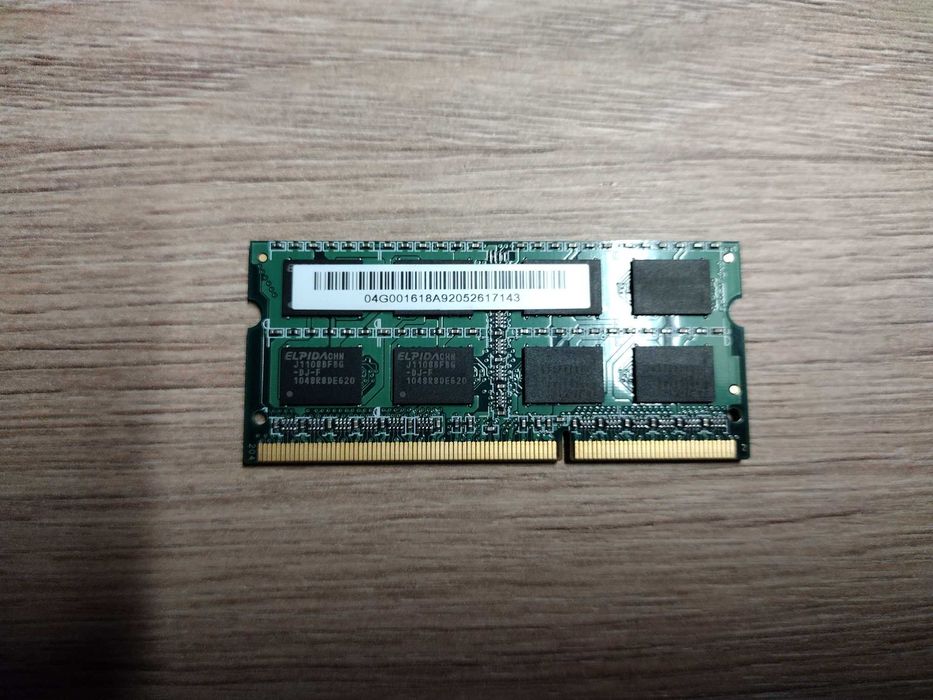 Pamięć RAM 2GB SODIMM DDR3 1333 MHz