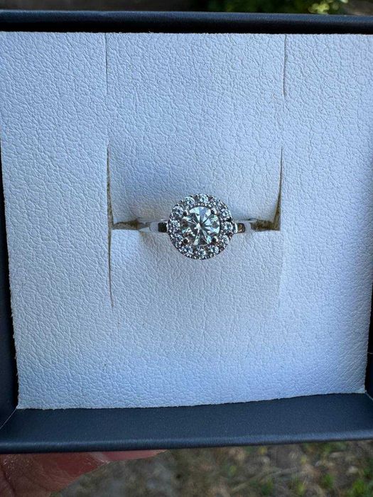 Кольцо в стиле Tiffany 0,56 ct
