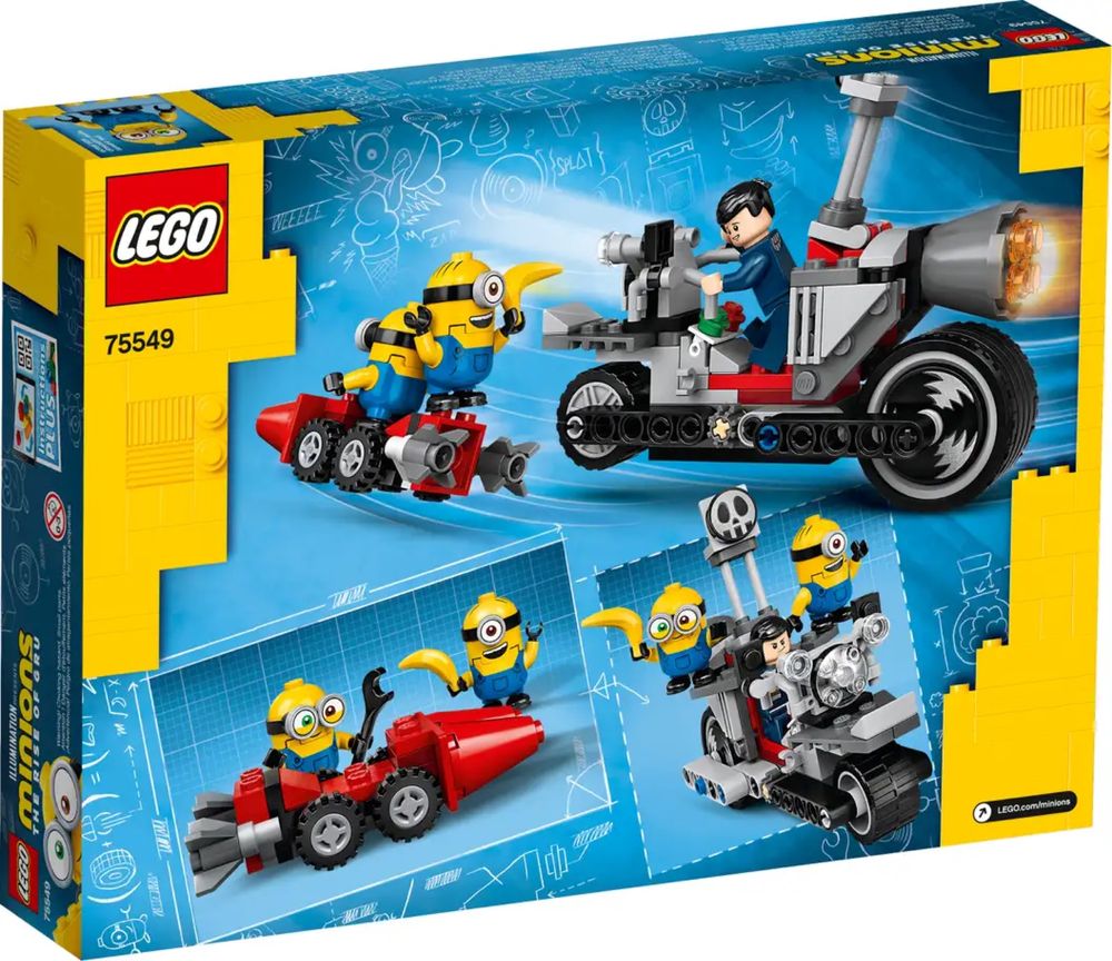 Lego Niepowstrzymany motocykl ucieka 75549
