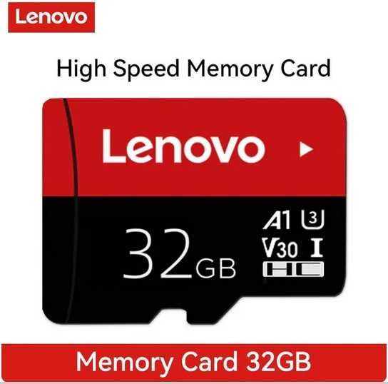 Lenovo 32GB mini micro sd karta pamięci A1 V30 do smartfona telefonu