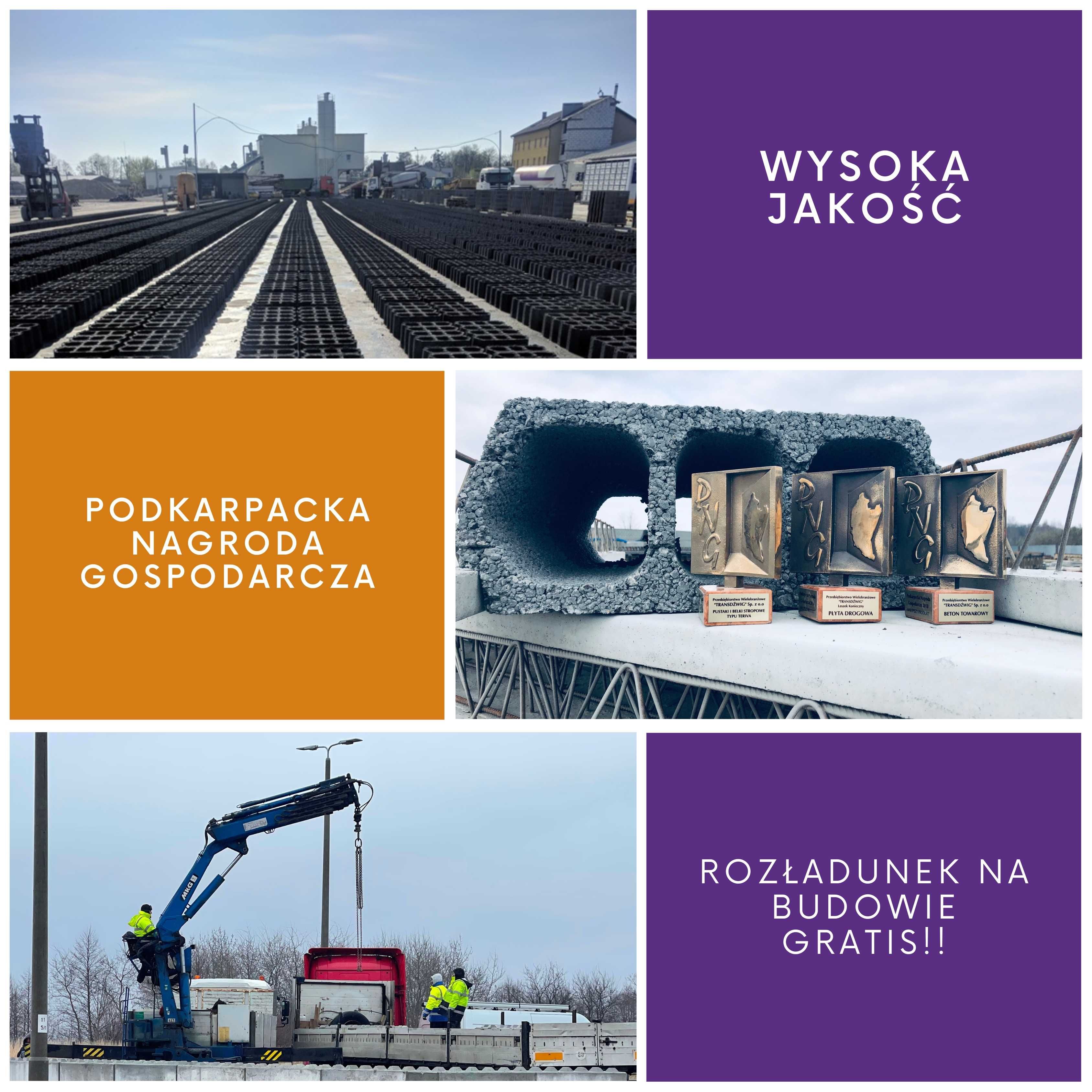Stropy Teriva - wysoka jakość - cena producenta