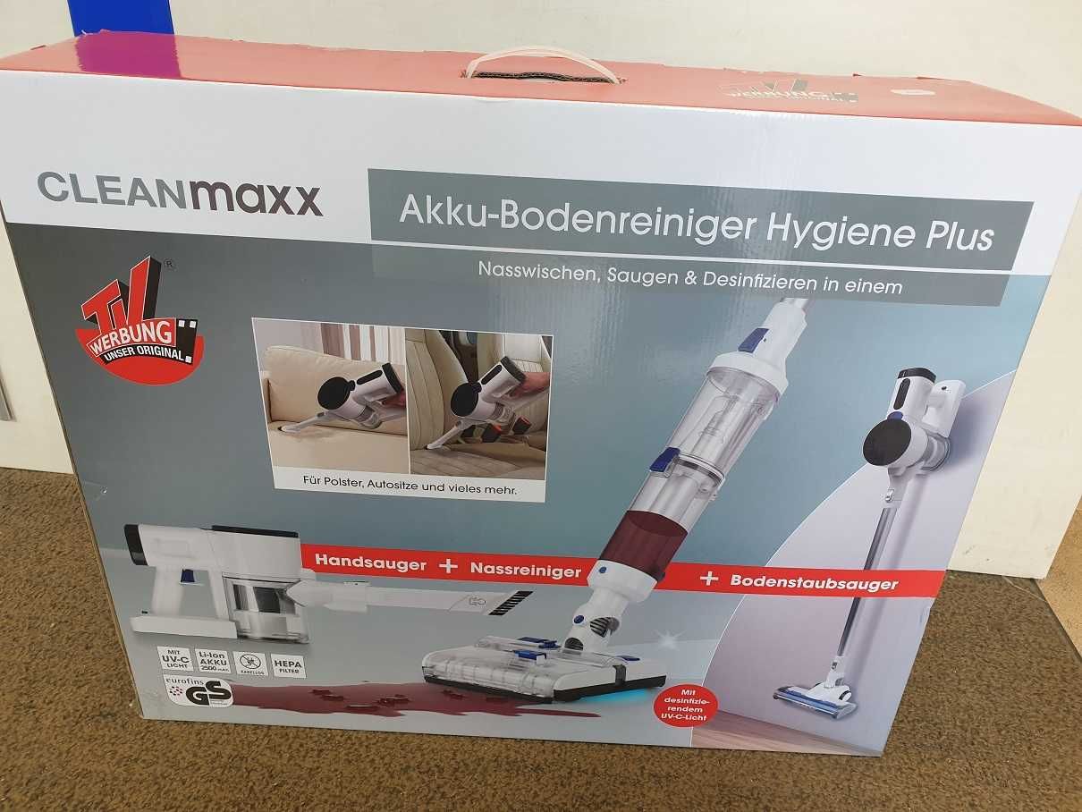 CLEANmaxx Bezprzewodowy odkurzacz piorący