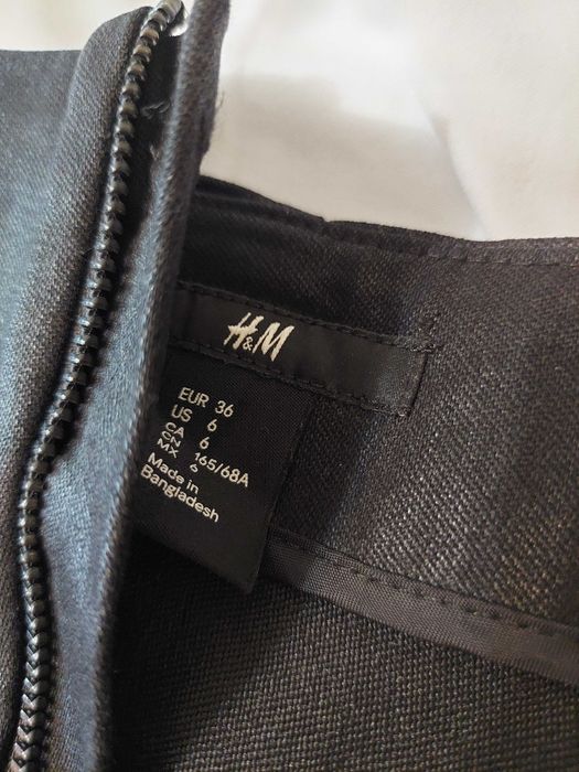 Чорна спідниця-олівець H&M