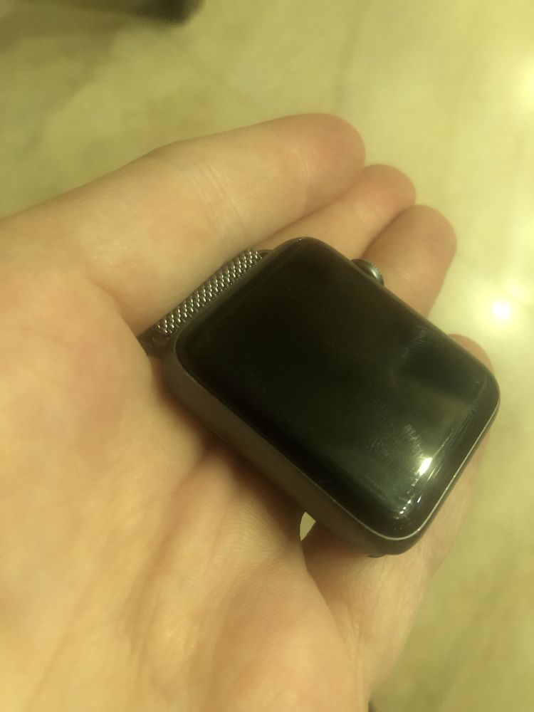 Apple Watch 2 серия 42мм серого цвета