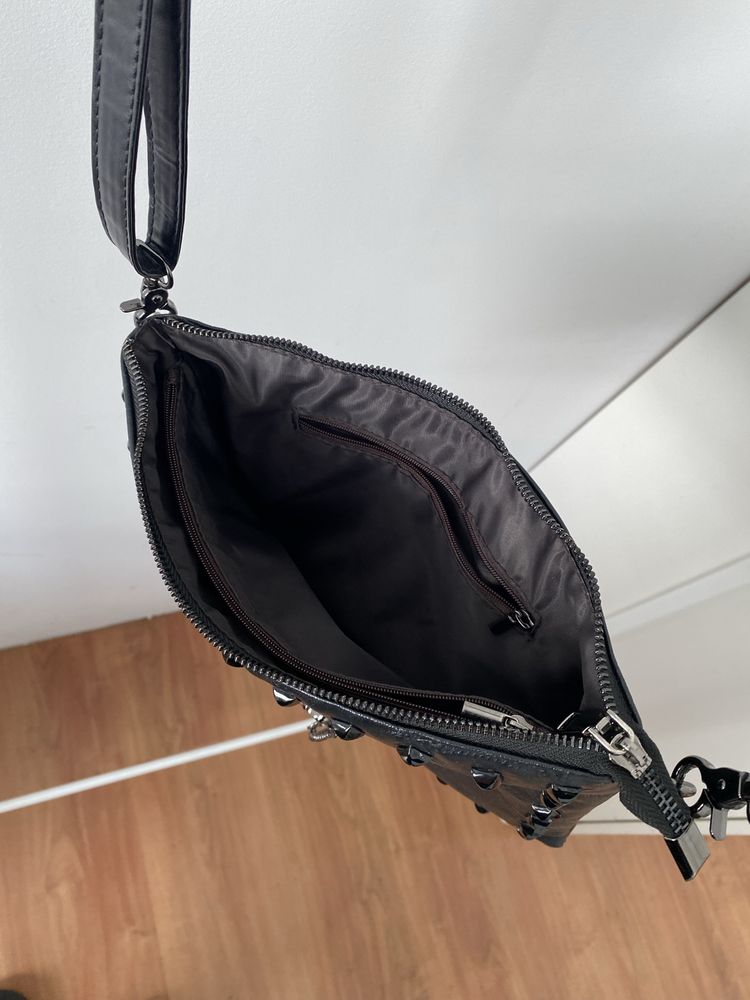 Torba crossbody eco skóra • styl opium / emo