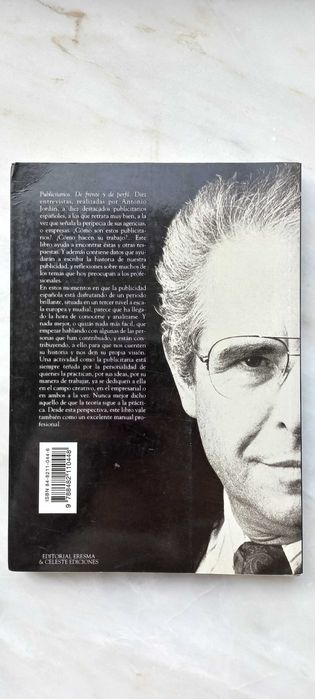 Livro Publicitarios de Frente y de Perfil de Antonio Jordán