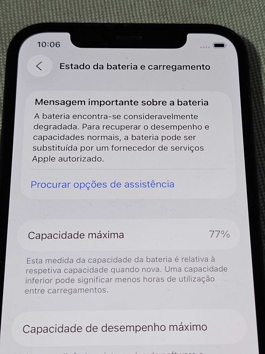 Iphone 12PRO 256GB. 77% Bateria.  Excelente. Sem marcas de uso.