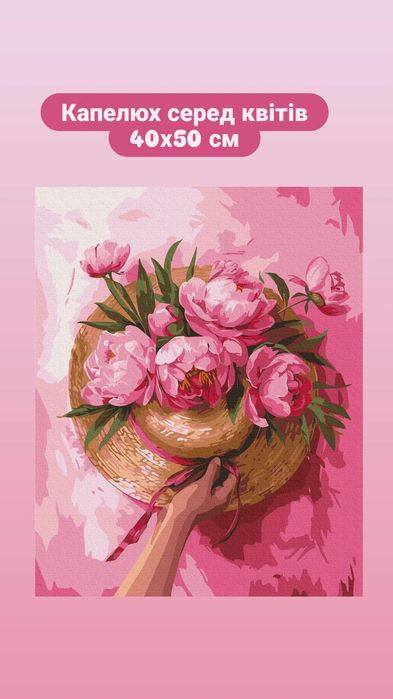 Картини по номерах, оригінальний подарунок