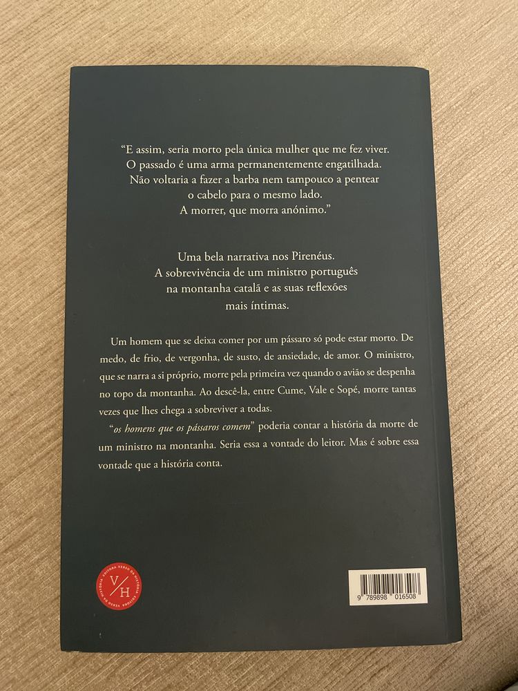 Livro “os homens que os passaros comem”