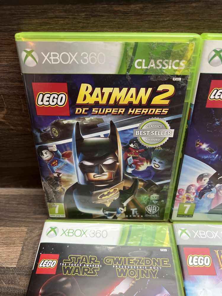 Xbox 360 Lego Batman 2, 3, Star Wars, Władca Pierścieni!