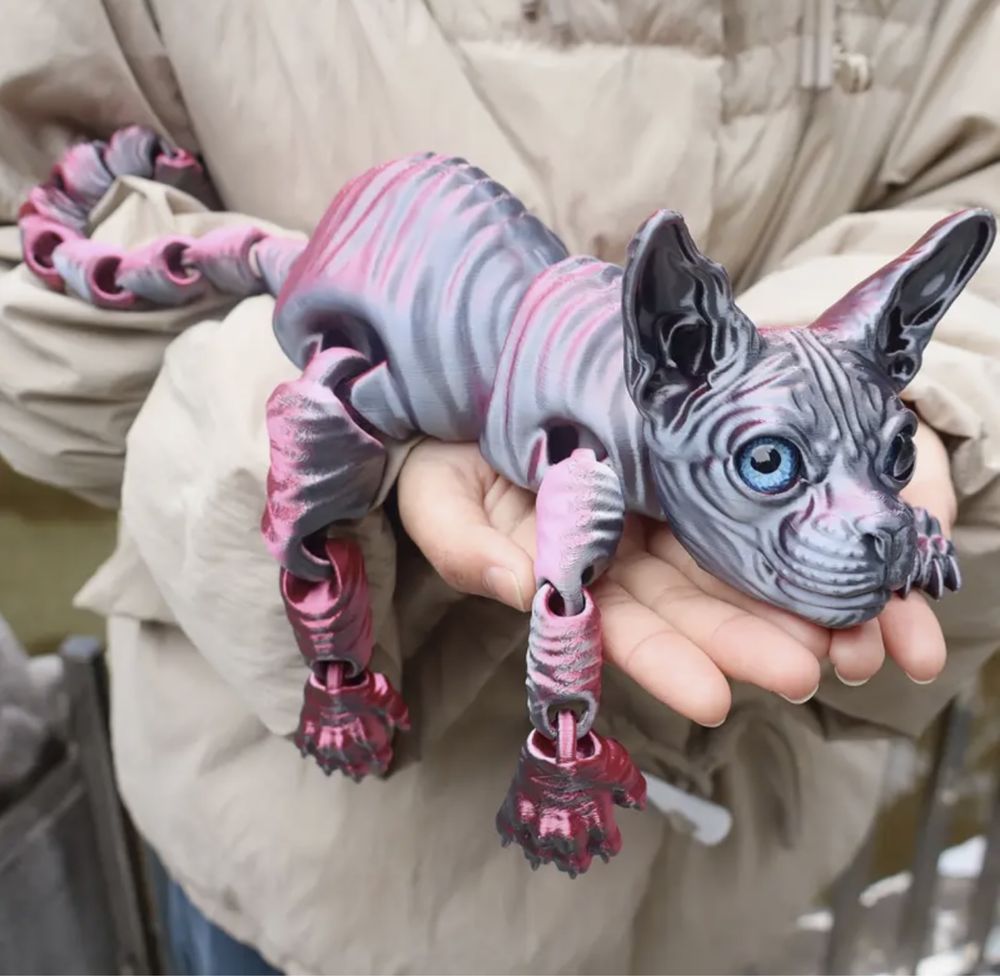 3D іграшка, кіт 50 см.