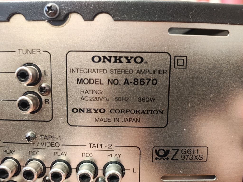 Onkyo A-8670 wzmacniacz Japan