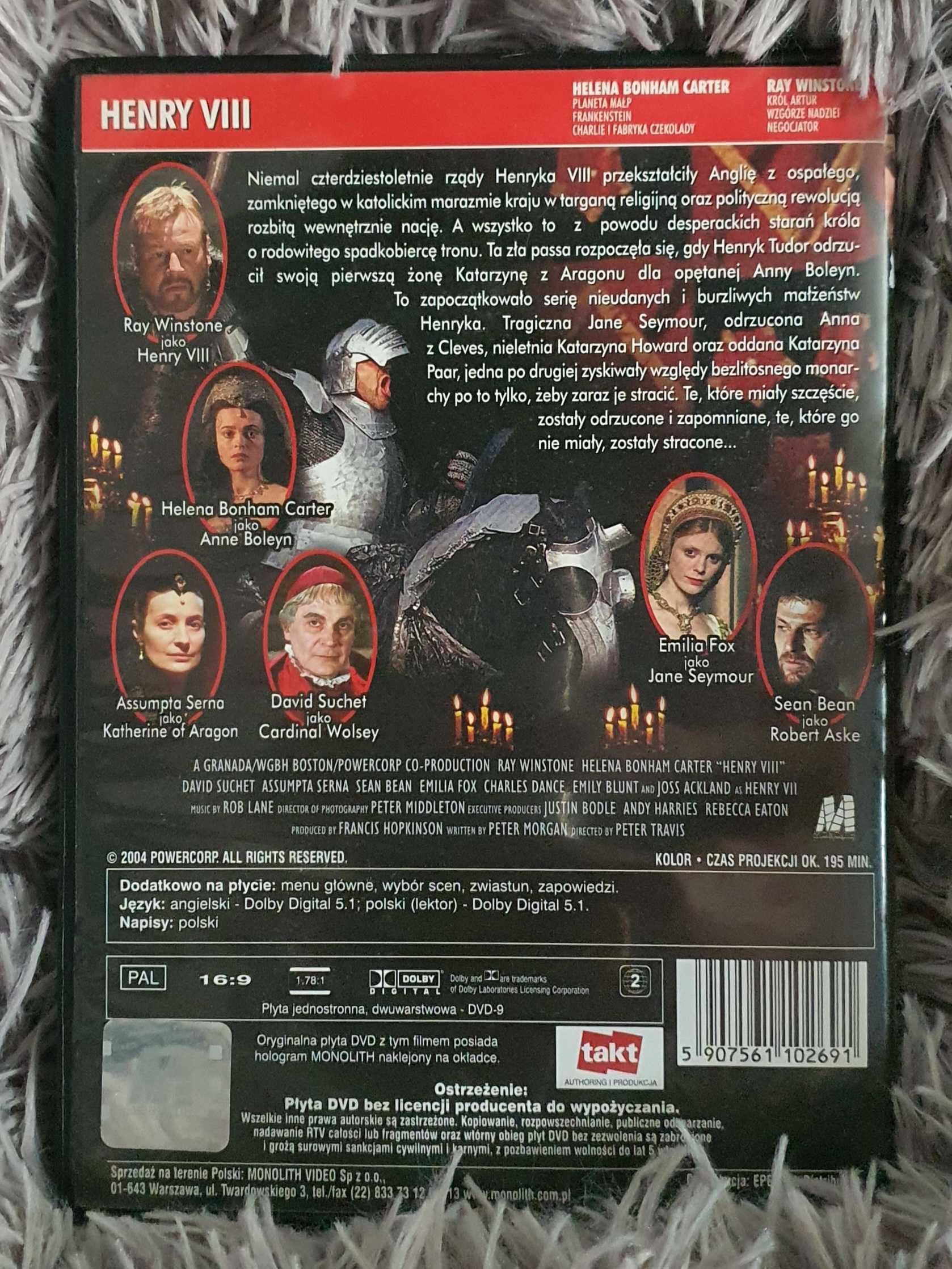 Dvd - Henryk VIII (2003) - Ray Winstone, Helena Bonham Carter