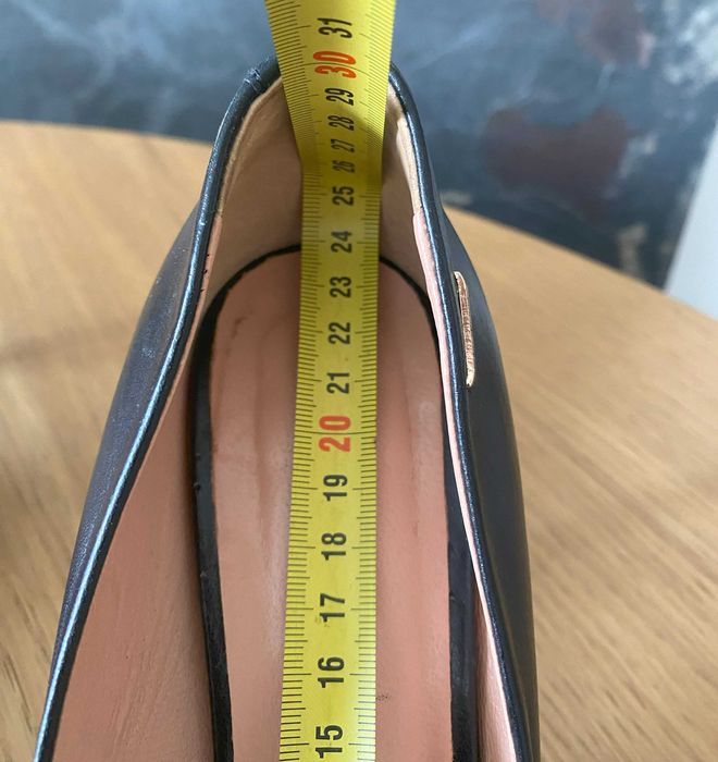 Eksbut GINA PIACCI czarny r.38 1/2 czarna szpilka , Zara , elegancka