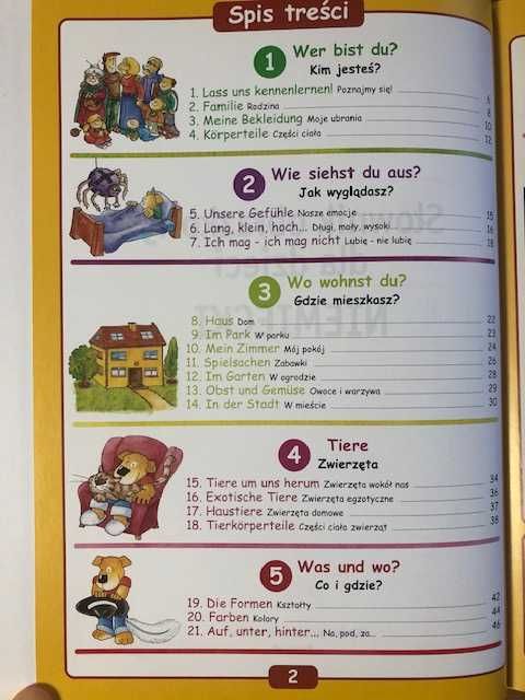 słownik obrazkowy dla dzieci NIEMIECKI