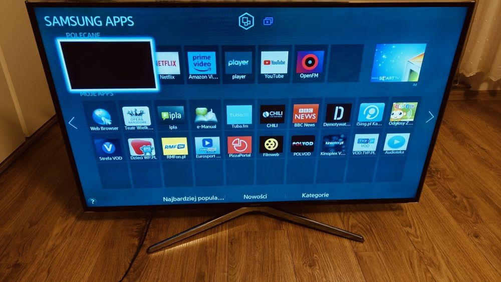Samsung led smart tv 48cali z Wi-Fi, 3D, 400hz CMR stan bdb