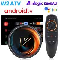 Smart TV Vontar W2 H1 4/32 6K Смарт ТВ приставка