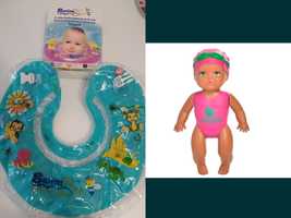 Нова іграшка для вани Гарний надувний круг для купання для малюків кр