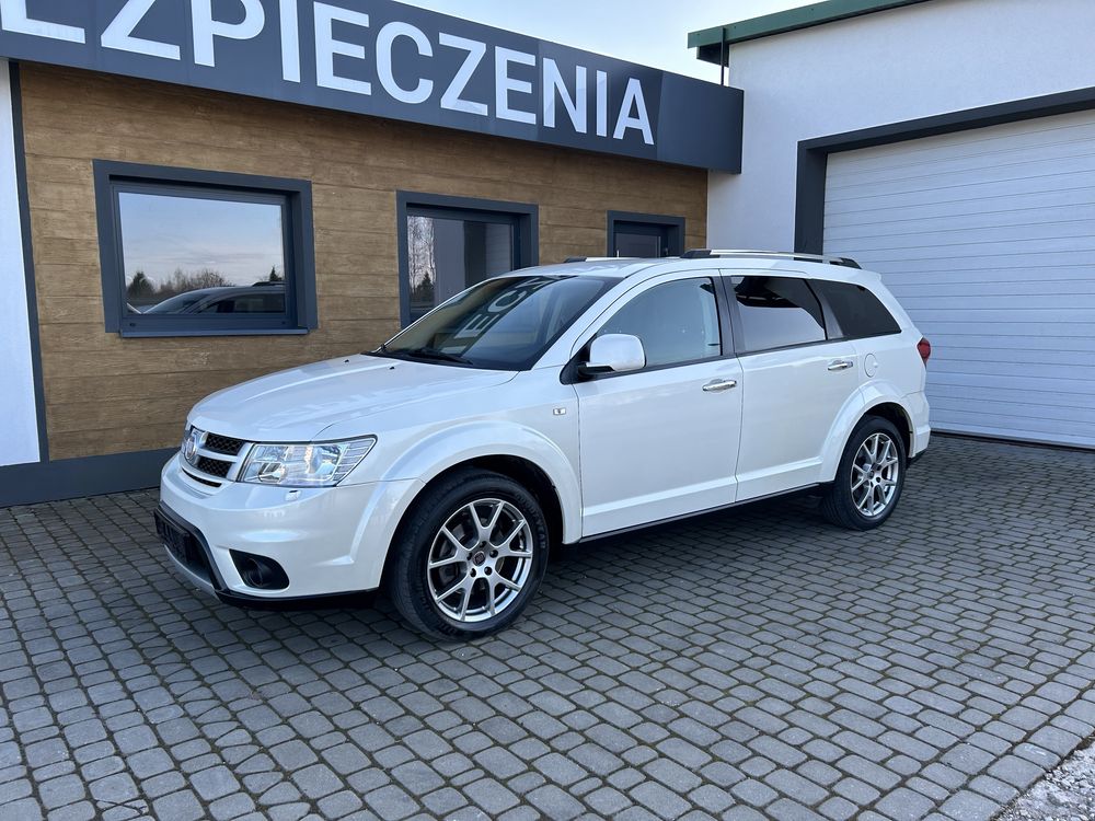 Fiat Freemont 2.0D AWD LOUNGE 7Osób Skóry Navi Kamera Biala Perła 2013