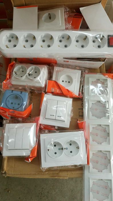 Електро фурнітура ЕХ, Schneider Electric, розетки, вимикачі, Шнайдер