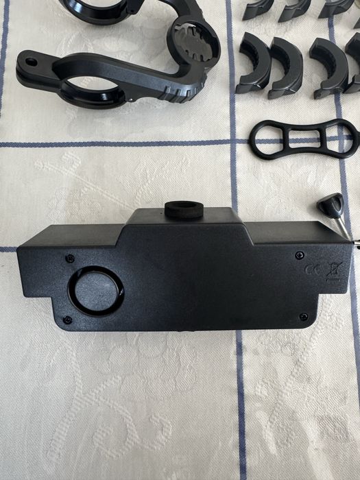 Luz led com 9 leds e buzina