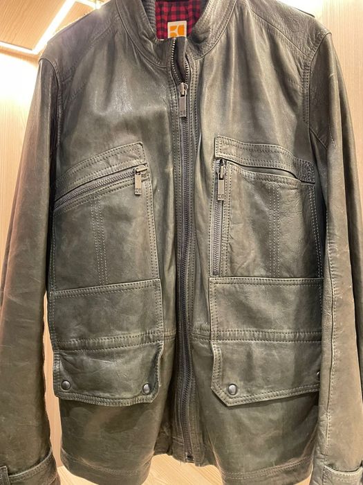 Casaco cabedal - BOSS Orange