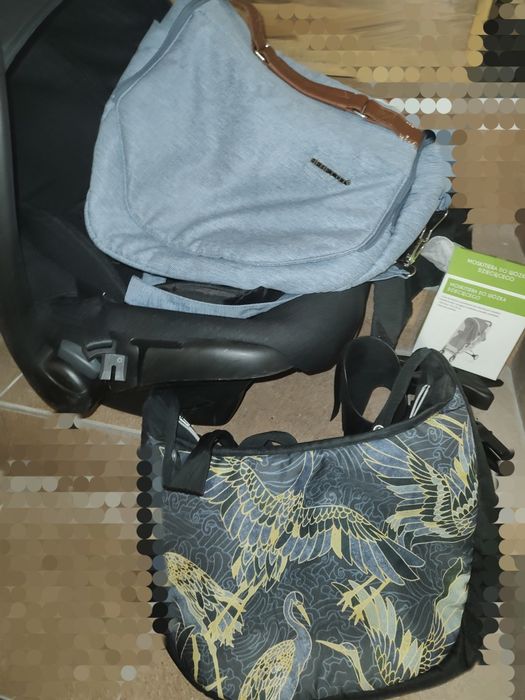 Wózek dziecięcy bebetto Luca 3w1