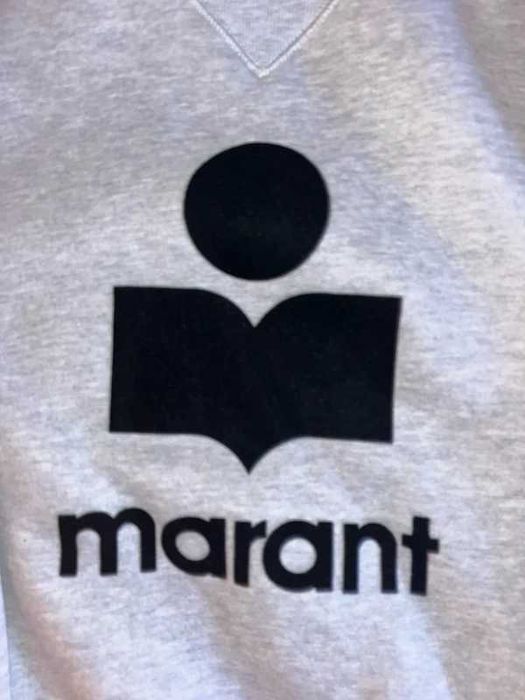 ISABEL MArant białe ubrania nowe unisex długie rękawy S