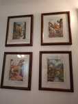Quadros emoldurados