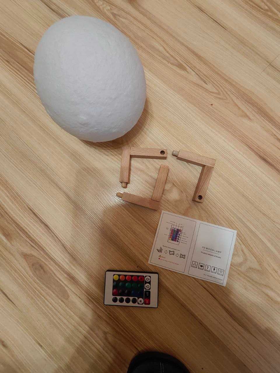Настільний нічник-світильник Moon Lamp 3D